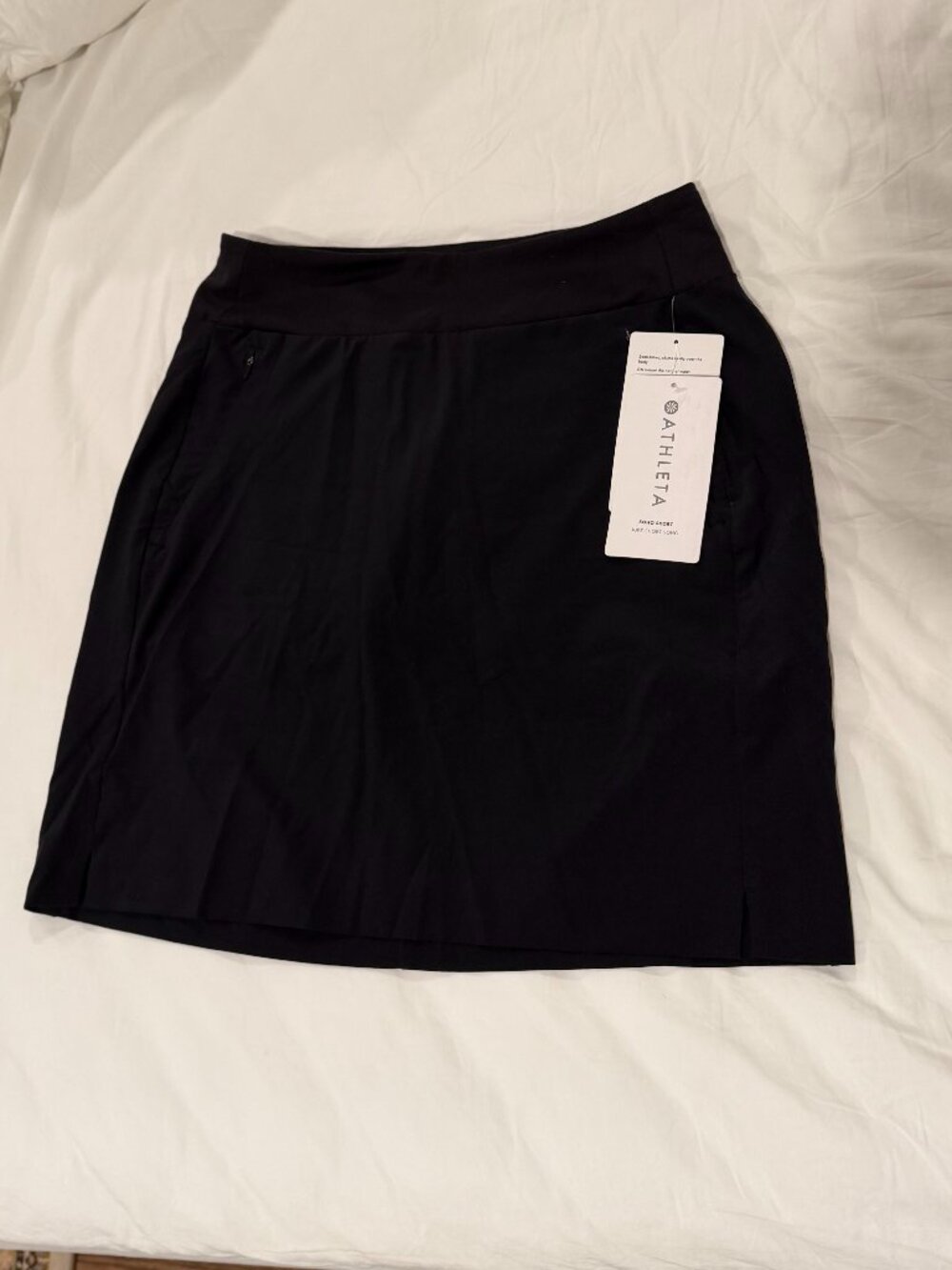 NWT Athleta Soho Skort Size 2Tall Black